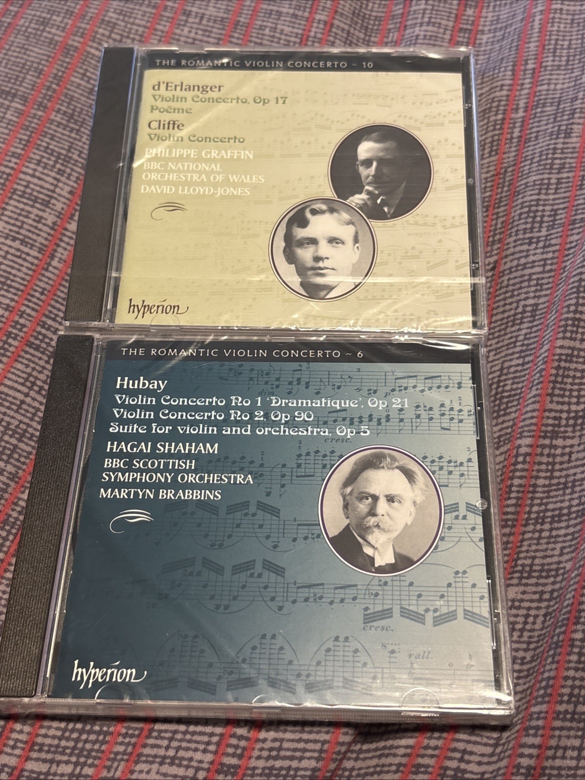 SEALED! 13 Hyperion Records “The Romantic Piano/Violin Concerto” Series NEW!