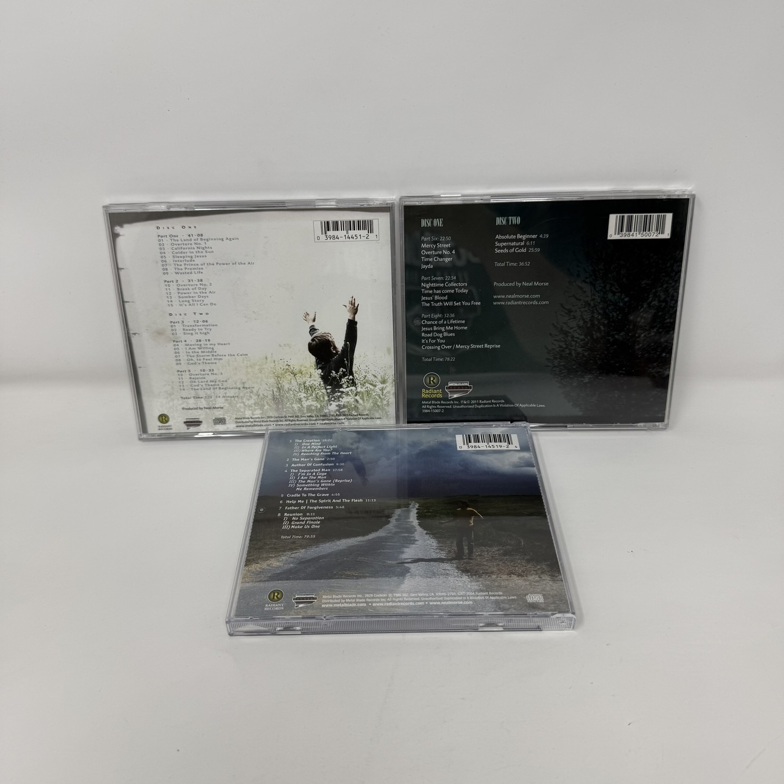 Neal Morse – Testimony (16 CD/4 DVD Lot) 10 Albums Progressive Rock Collection