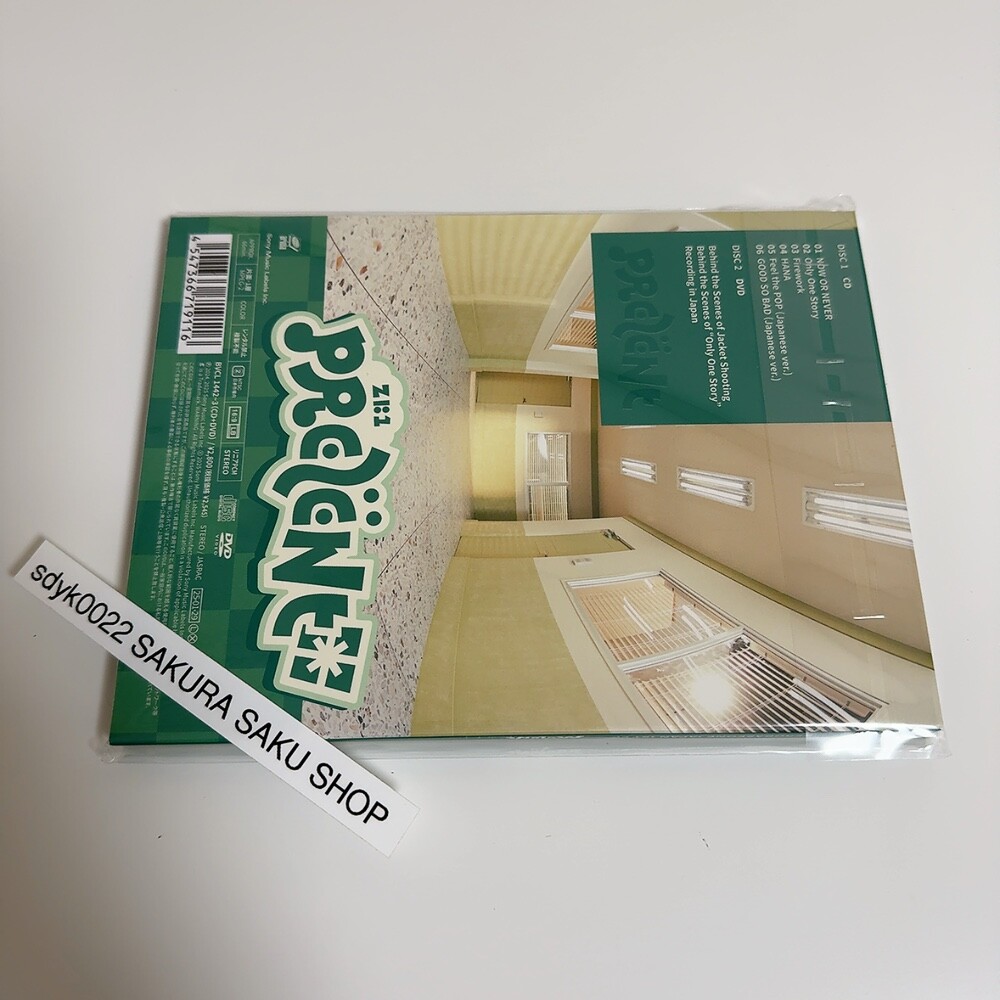 ZEROBASEONE PREZENT Limited Edition Type A CD + DVD Region 2 Japan 1st EP
