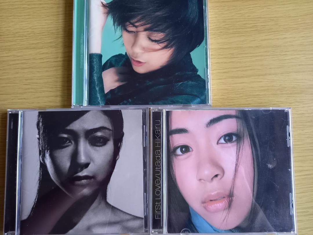3 Types Set UTADA HIKARU CD Distance Deep River Ultra Blue EXODUS CDs