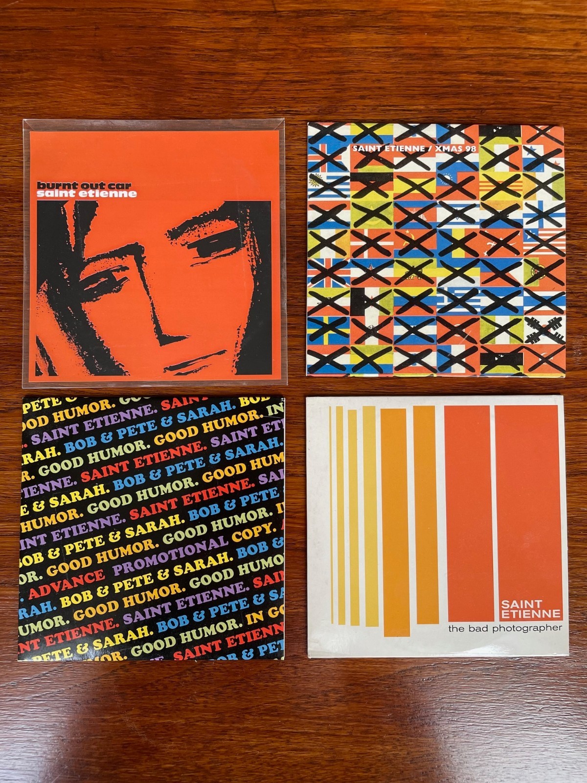 Saint Etienne: CD Lot (Bad Photographer / Burnt Out Car / Good Humour / Xmas 98)