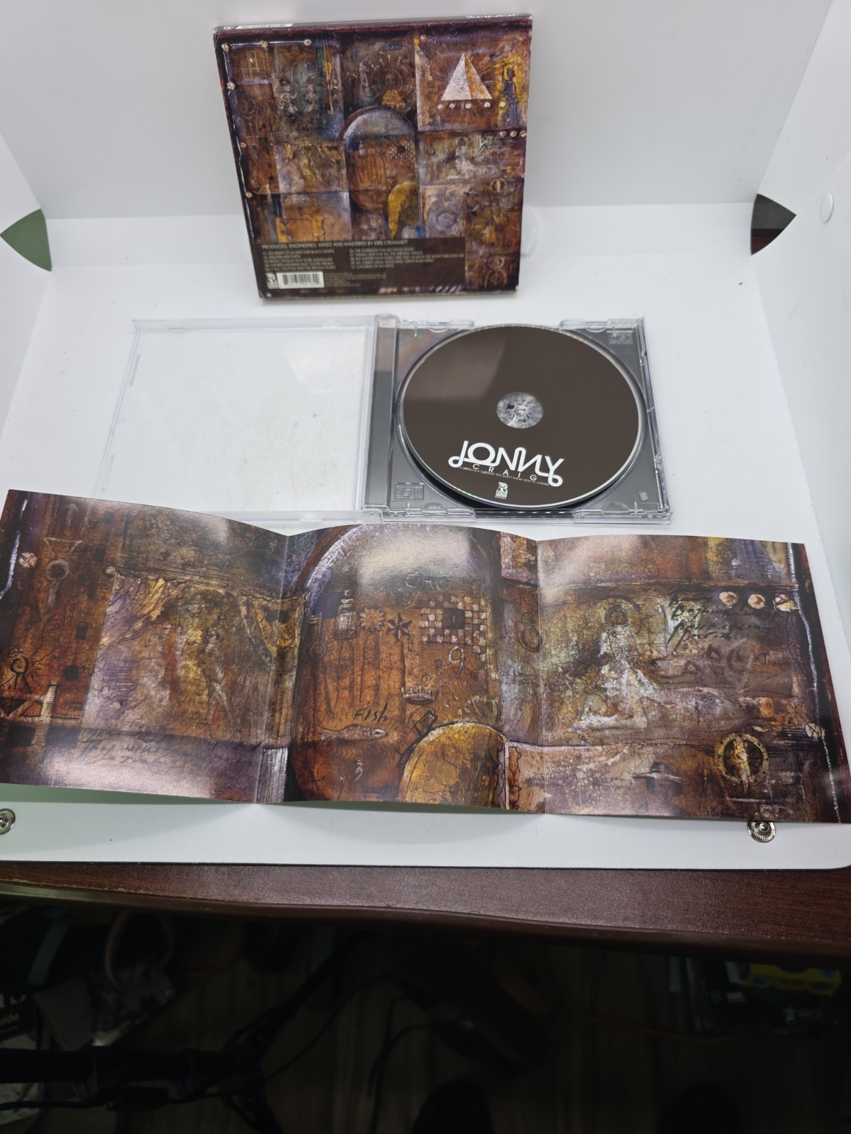 Jonny Craig – A Dream Is A Question You Don’t Know How To Answer CD w/Slipcase