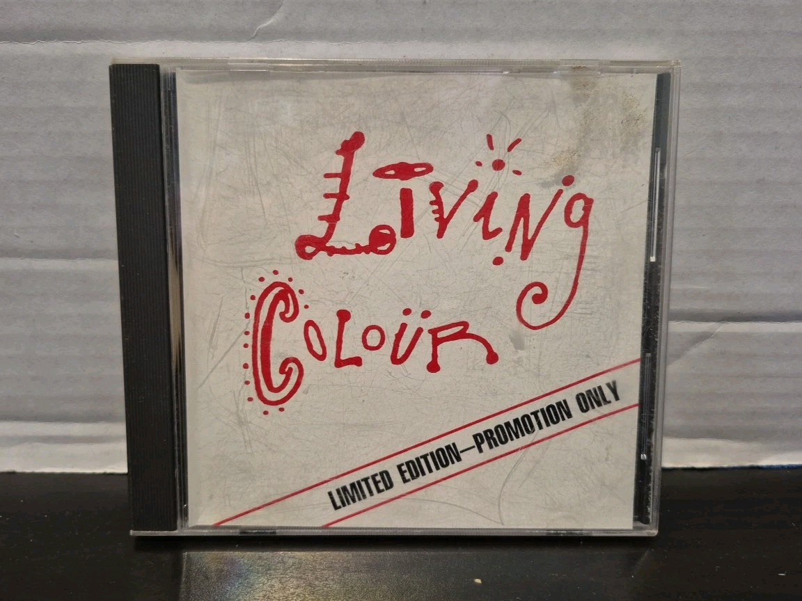 Living Colour Limited Edition Promo CD 5 Tracks Cleaned Tested RARE Find