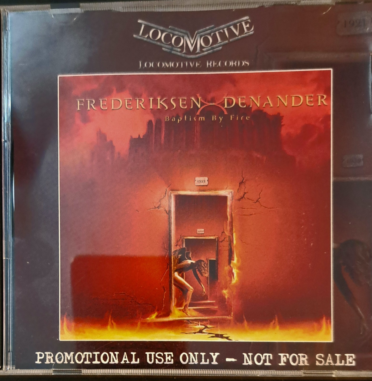 Baptism by Fire by Frederiksen-Denander (CD-2008, Locomotive Records–LM597-Promo
