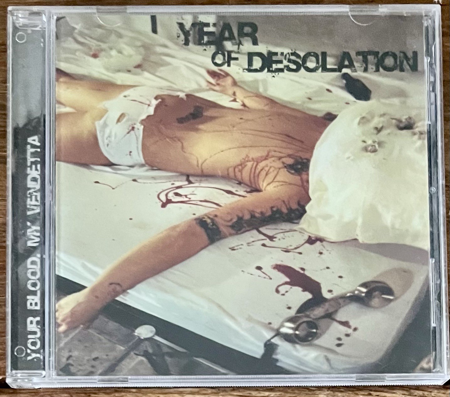 Year Of Desolation – Your Blood My Vendetta RARE OOP CD Grindcore EX Condition