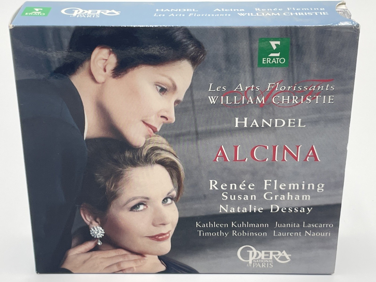 Handel Alcina 3 CD Set Renée Fleming Susan Graham Natalie Dessay Opera Erato 199