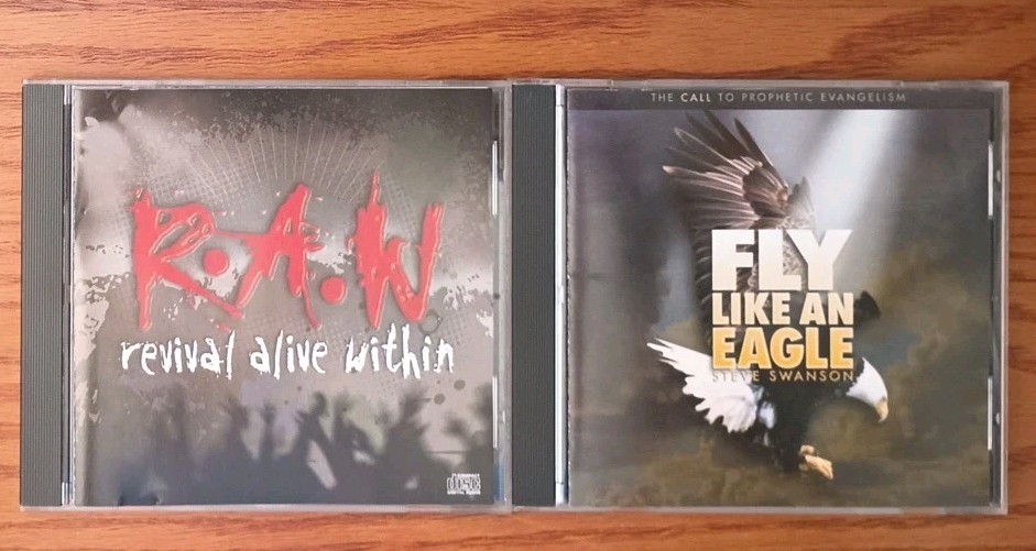 STEVE SWANSON CD lot FLY LIKE AN EAGLE R.A.W. revival alive within STEPHEN 4Door