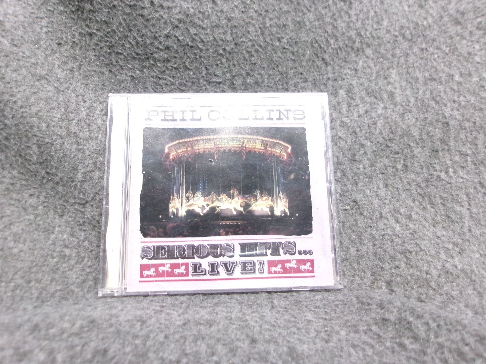 Phil Collins Serious Hits Live CD 1990 Pop Rock Live Album In The Air Tonight