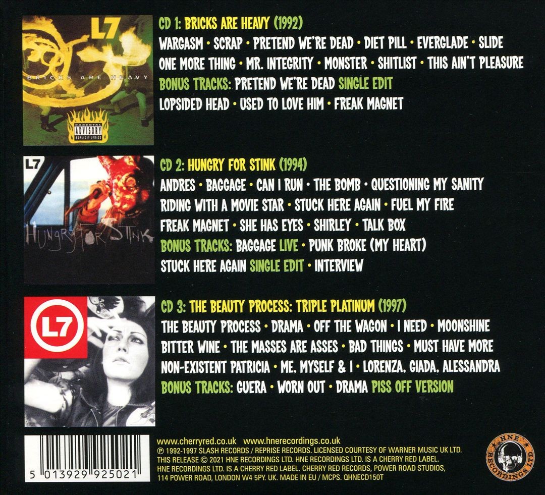 WARGASM:THE SLASH YEARS 1992-1997 [4/2] NEW CD