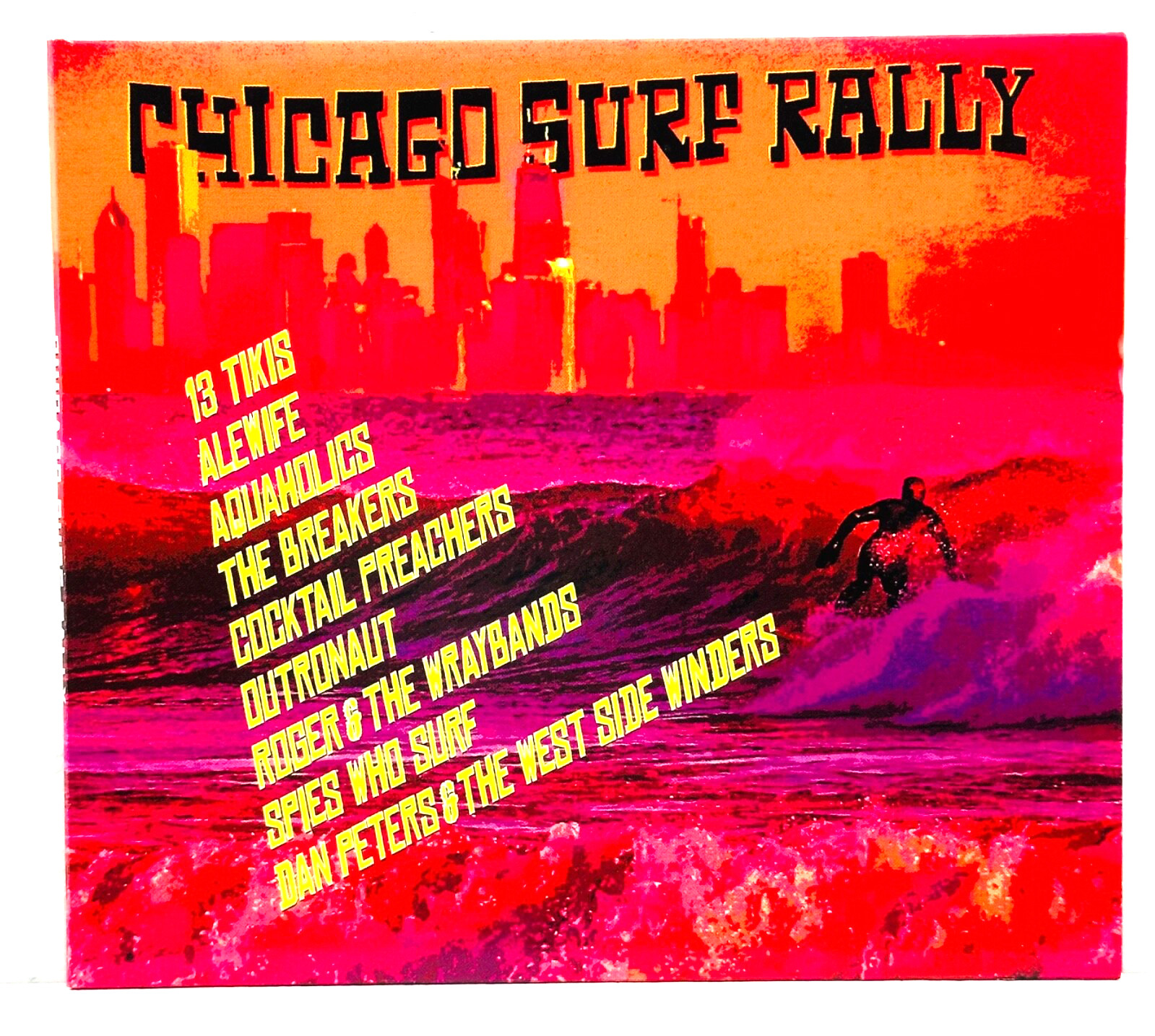 Chicago Surf Rally – Various Artists (CD, 2020, Surf Chicago) Rare Surf Comp