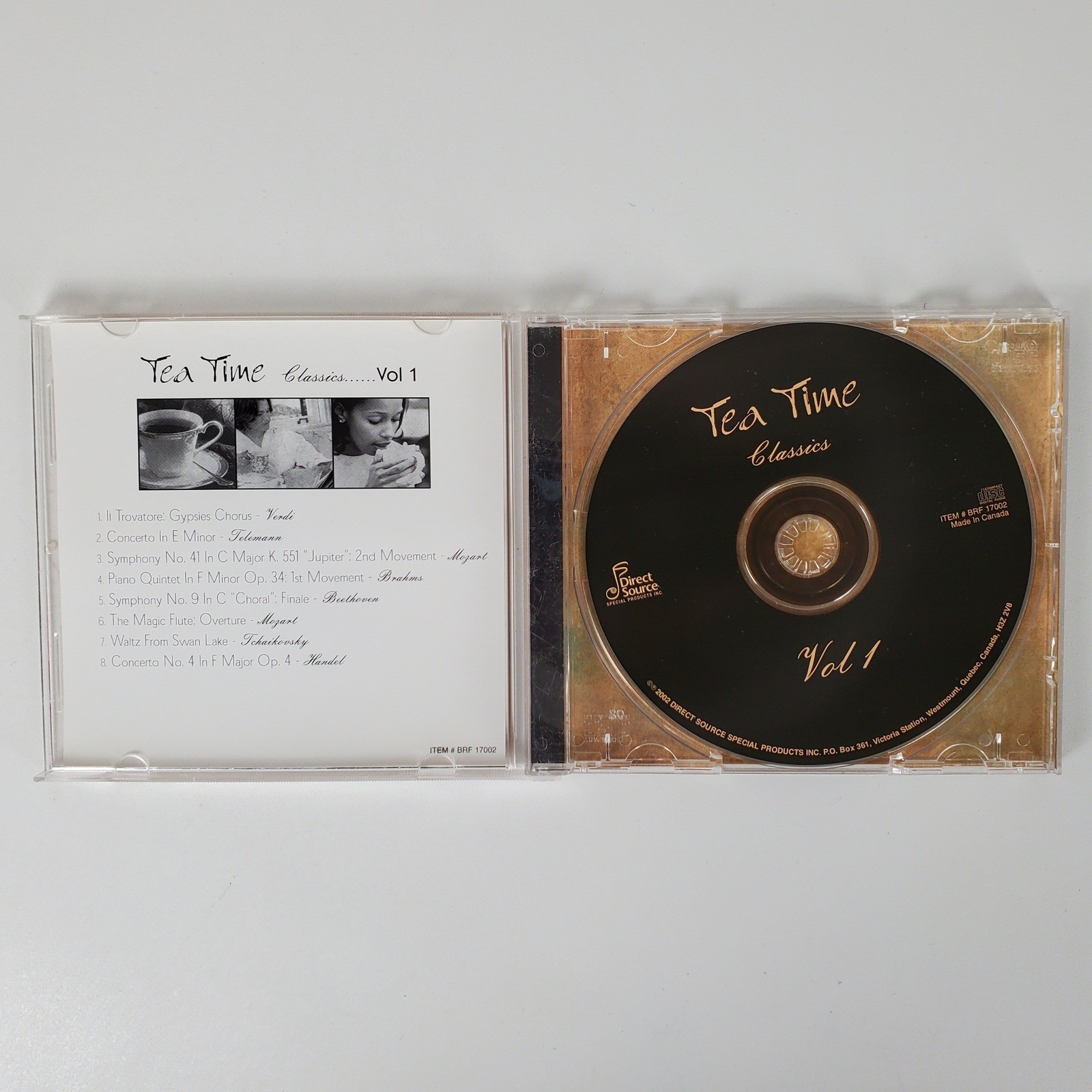 Direct Source Classics CD Lot 7 Sunday Morning Time Out Tea Time Quiet Moments