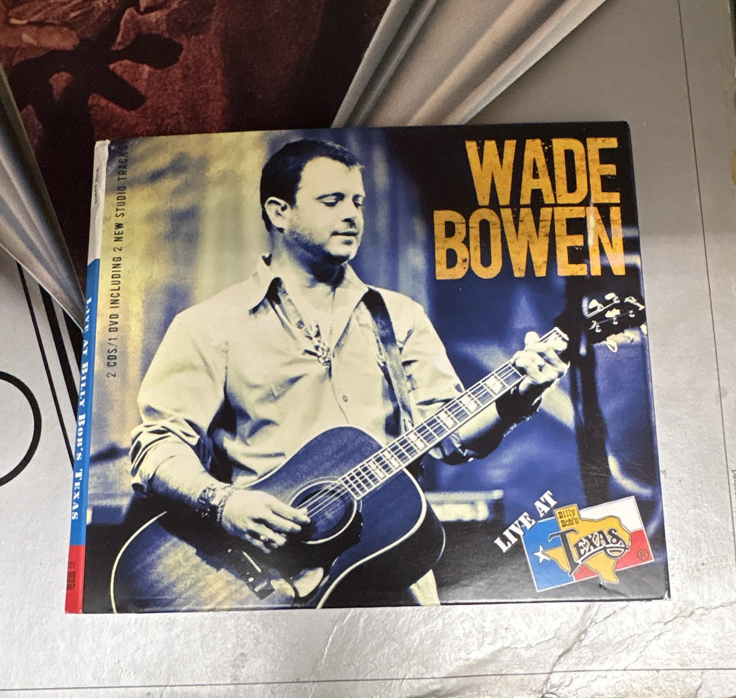 Wade Bowen Live at Billy Bob’s Texas 2010 Smith Music Group 2 CD Set Country