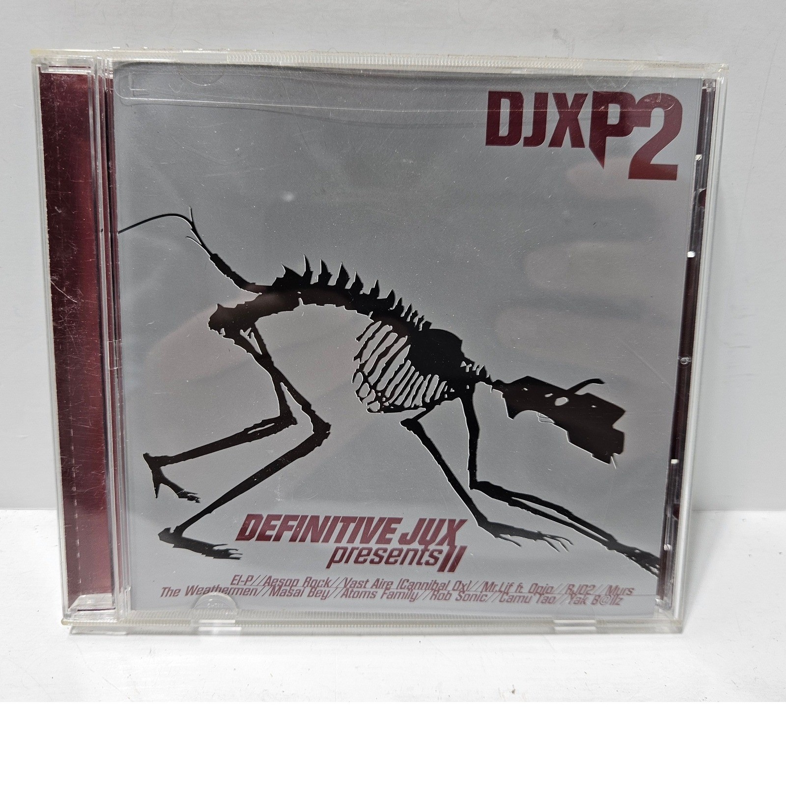 Definitive Jux Definitive Jux Presents II CD Silver Hip Hop Compilation DJXP2