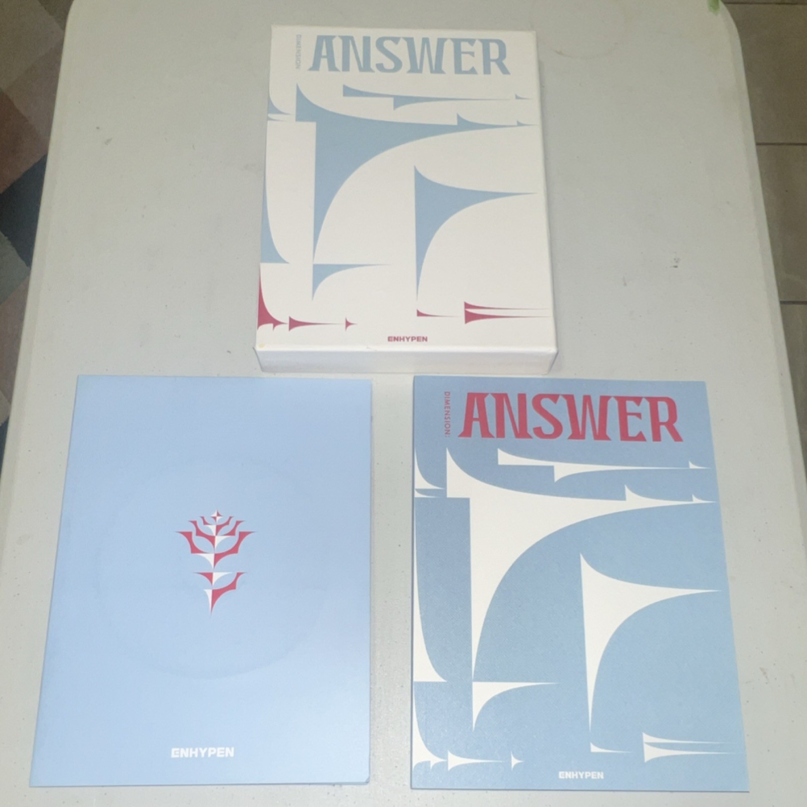Enhypen Dimension: Answer YET Edition CD 2022 K-Pop BELIFT LAB Blue Sleeve
