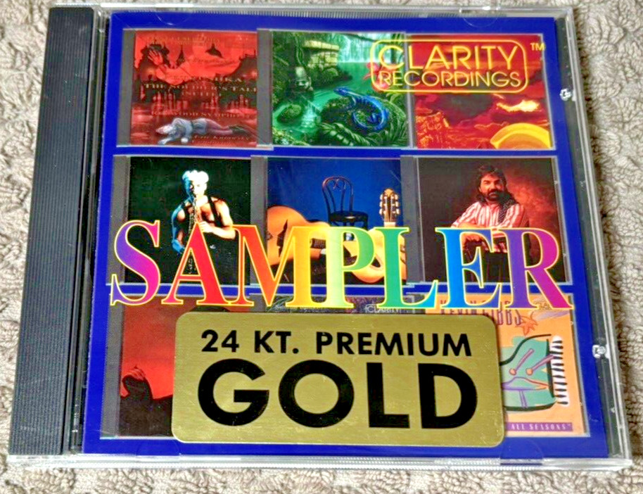 Clarity Recordings Sampler CD arious Artists 24 Karat Premium Gold