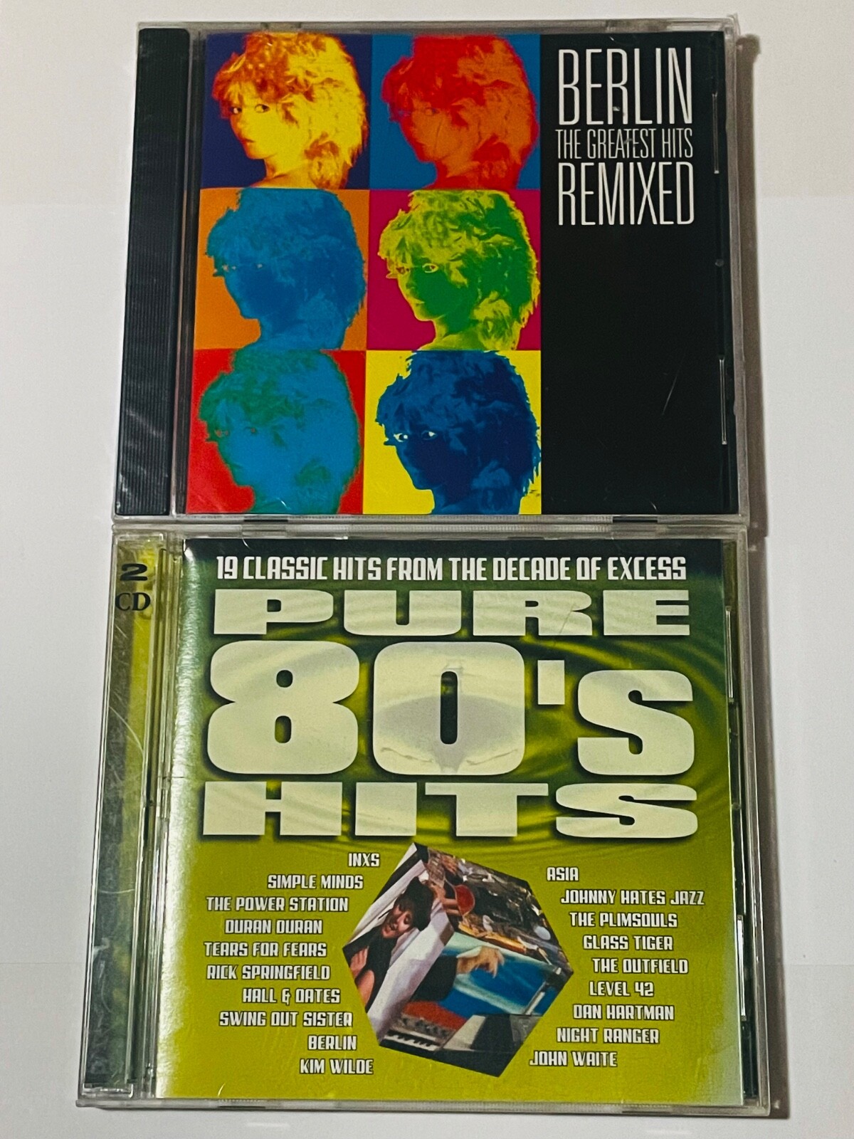 BERLIN Greatest Hits Remixed CD RARE & OOP 2000 Cleopatra Records NEW +BONUS CD