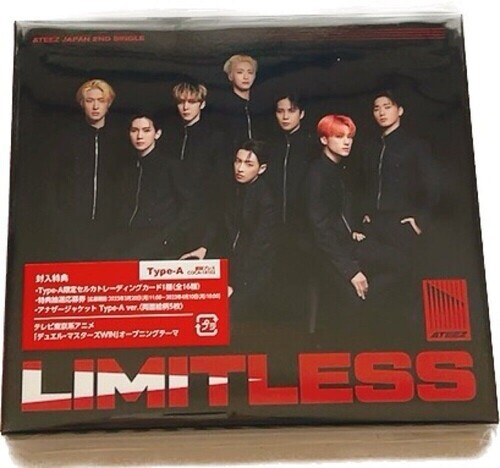 ATEEZ – Limitless – Version A [New CD] Japan – Import