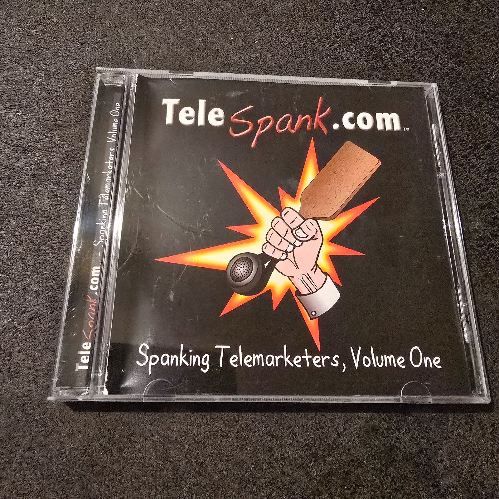 Telespank Spanking Telemarketers Volume 1 CD Crank Call Parody Comedy