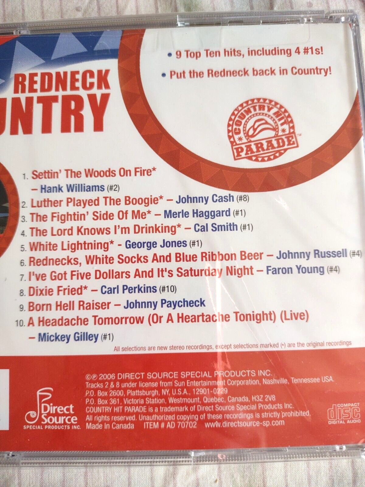 Redneck Country CD Direct Source 2006