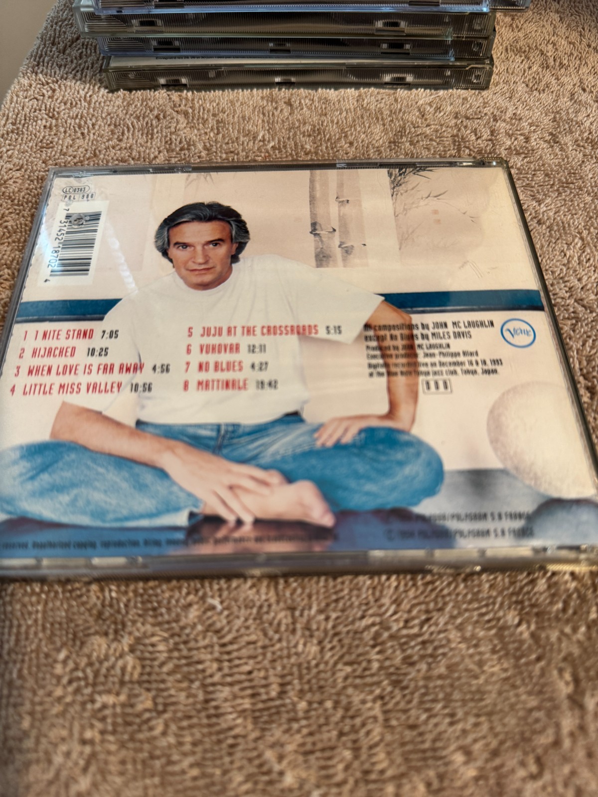 John McLaughlin – The Free Spirits CD – CD IN VERY GOOD CONDITION!!!