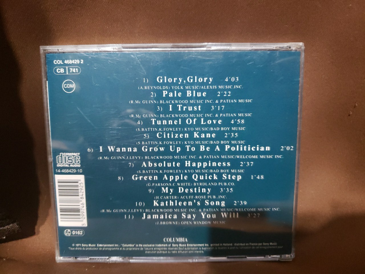 The Byrds Byrdmaniax Classic Rock Audio CD Rare European Press Vintage OOP