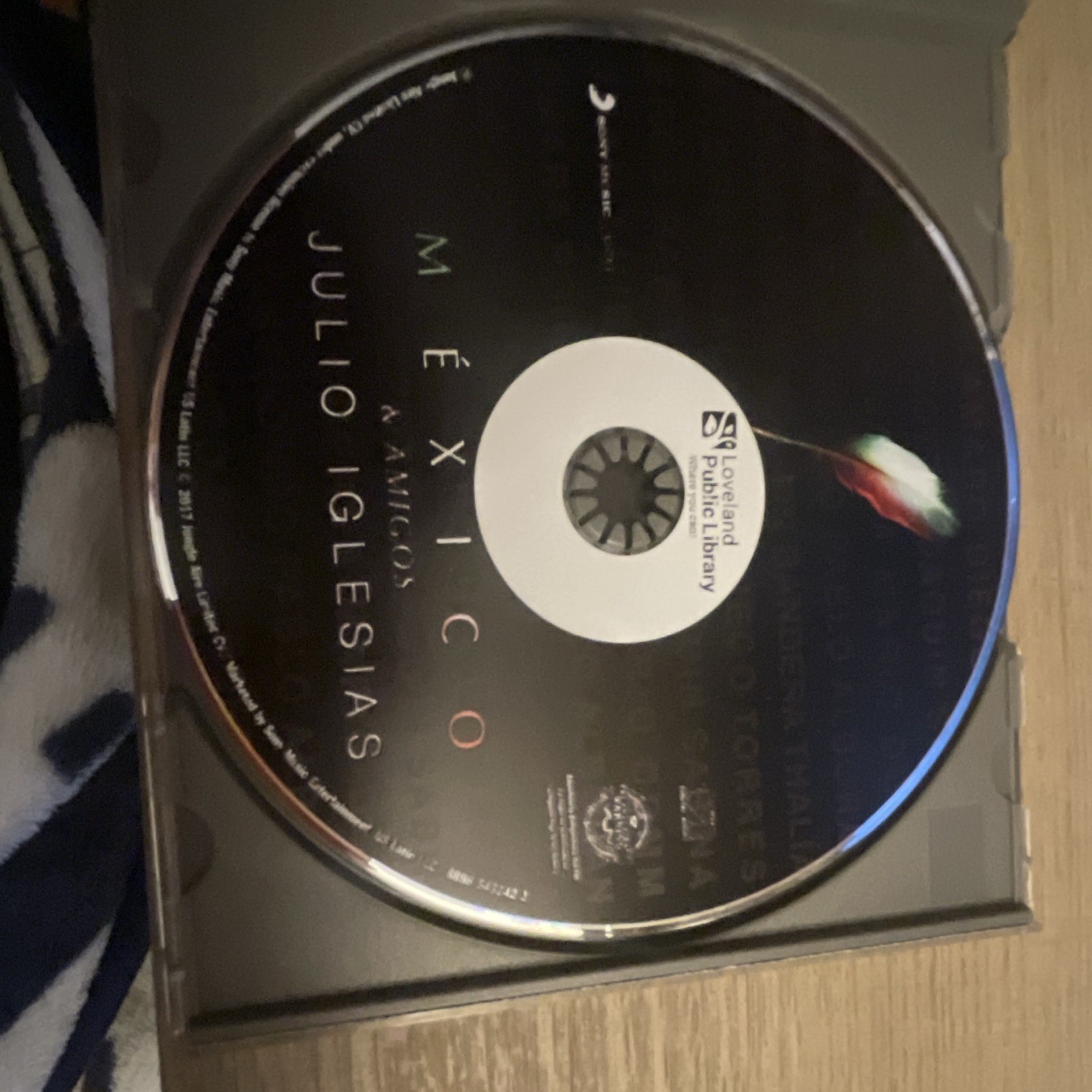 Julio Iglesias México & Amigos (2017) Latin Album CD Sony Music Latin Jewel Case