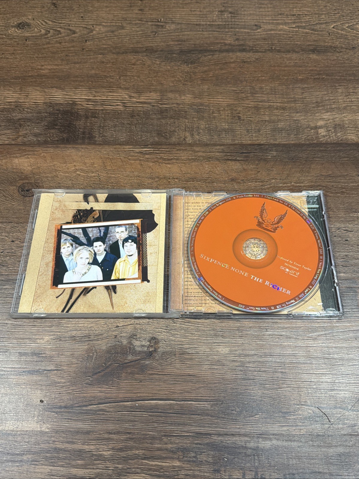 Sixpence None the Richer Self-titled CD & Insert 1997 Clean