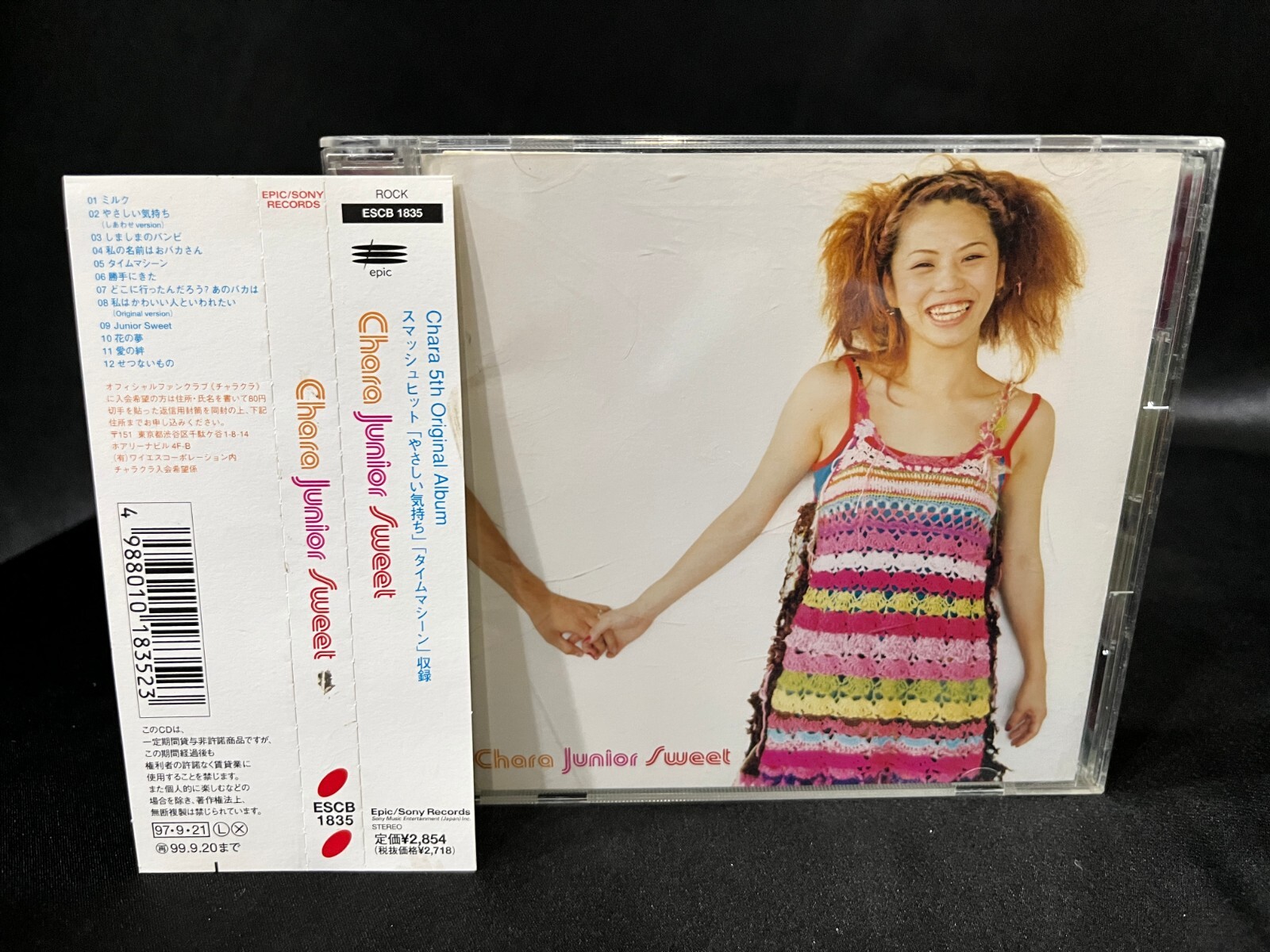Chara Junior Sweet Japan OBI CD (Sony Music Japan 1997) J-POP 90s