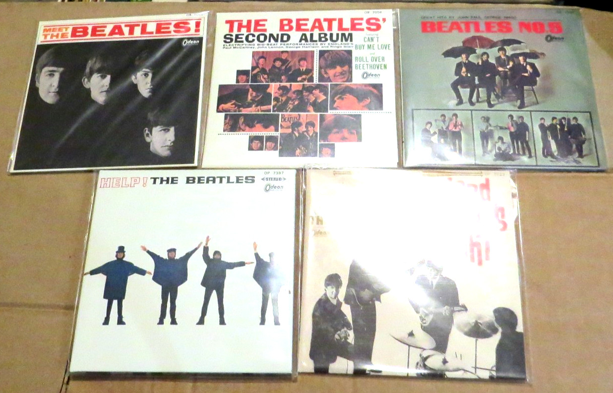 Meet The Beatles – Japanese Box Set – 5 CD – NM – English Japanese Booklet