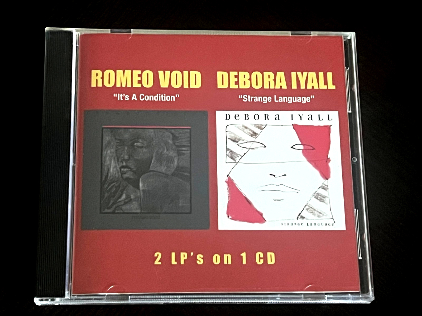 ROMEO VOID/DEBORA IYALL-It’s A Condition/Strange Language-2007 CD