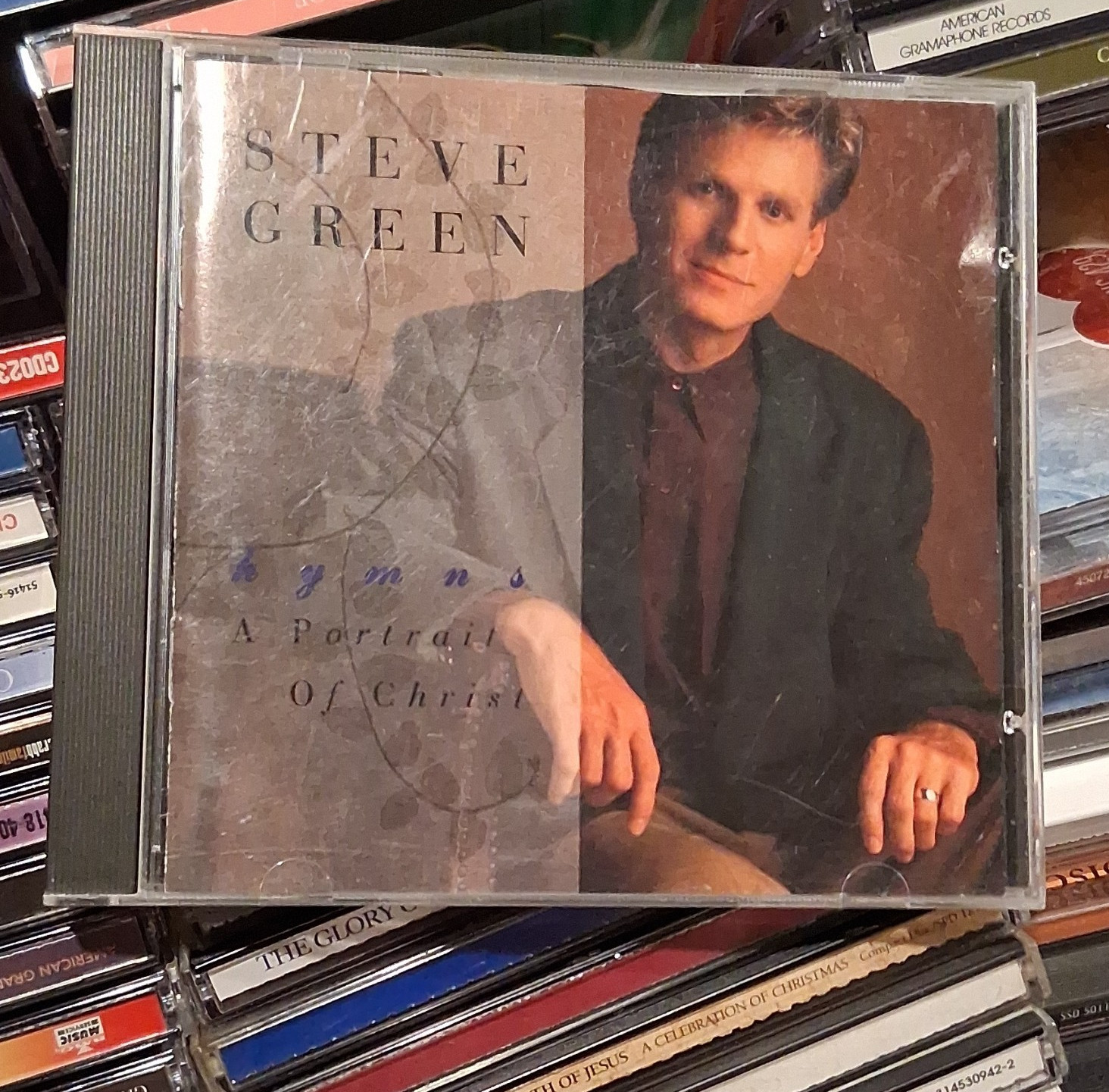 Steve Green Hymns: A Portrait Of Christ CD Album Sparrow 1992 Gospel Jewel