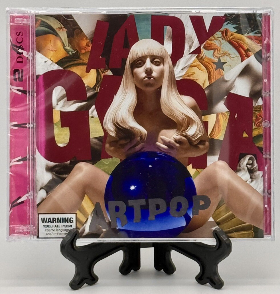 Lady Gaga Artpop CD & DVD 2013 Deluxe Edition Import Brand New Factory Sealed
