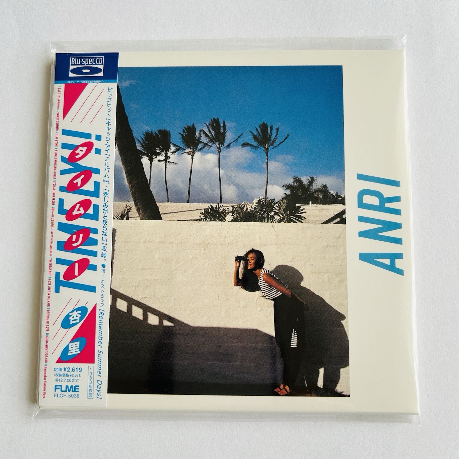 ANRI TIMELY!! 1983 Paper Sleeve MINI LP BLU-SPEC CD Japan