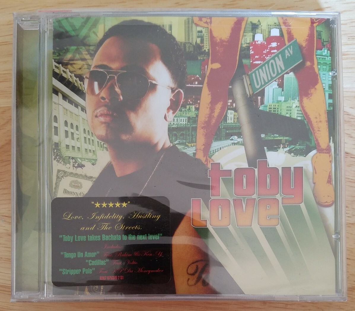 *NUEVO Y ORIGINAL* TOBY LOVE Auto Titulado (CD, Sep-2006, Sony BMG)