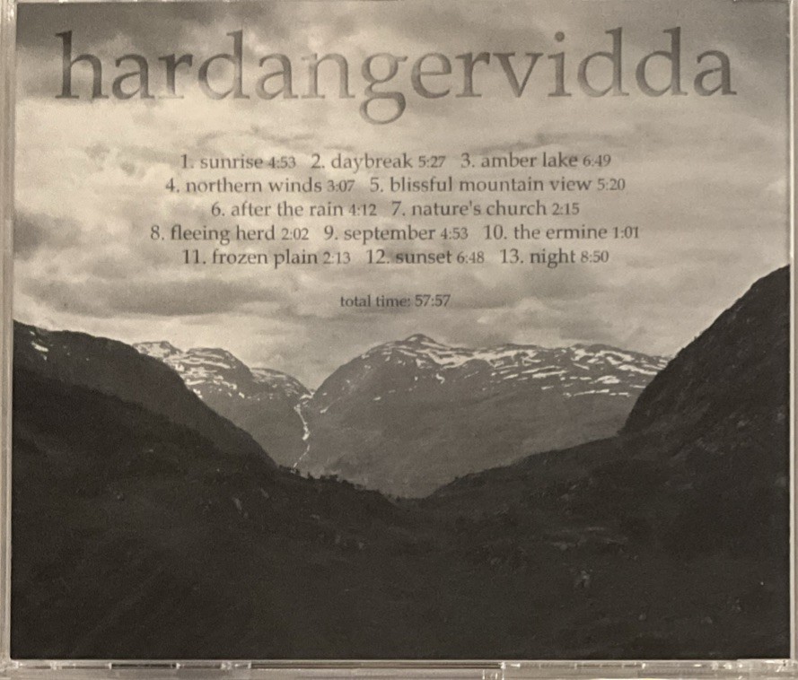 Ildjarn-Nidhogg – Hardangervidda CD 2002 Norse League Productions [Norway]