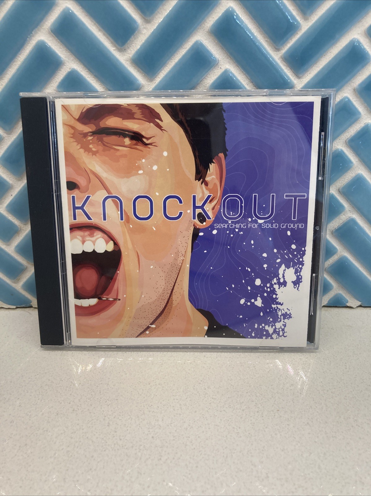 KNOCKOUT Searching For Solid Ground CD 2002 Fearless Records