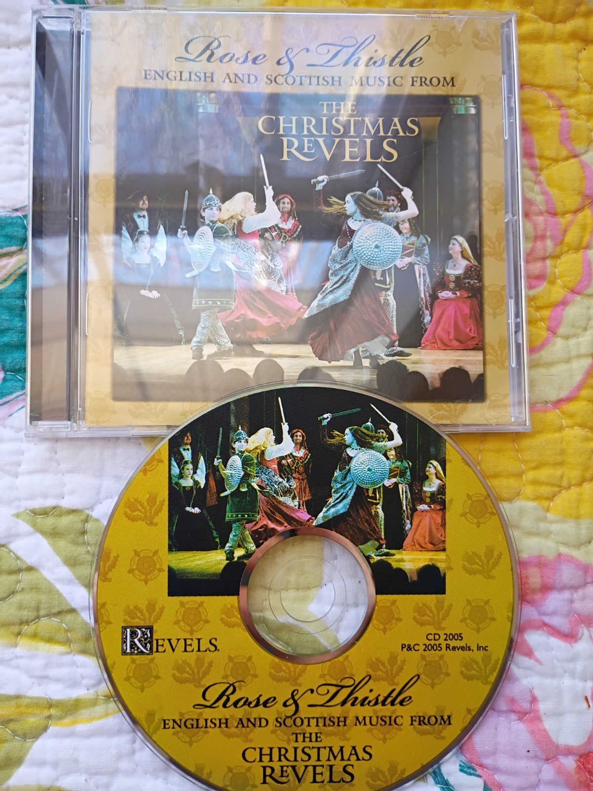 Rose & Thistle English/Scottish Music The Christmas Revels – 2005 – MINT DISC!