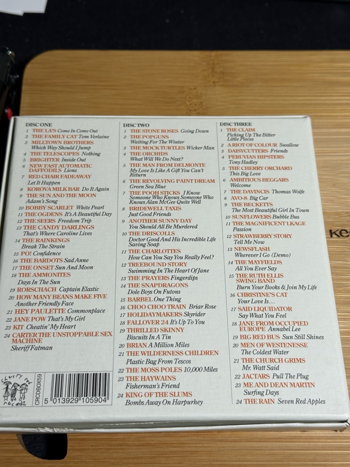 C88 & C89 CD Sets Imports Various Artists UK 6 Total Discs Cherry Red Records