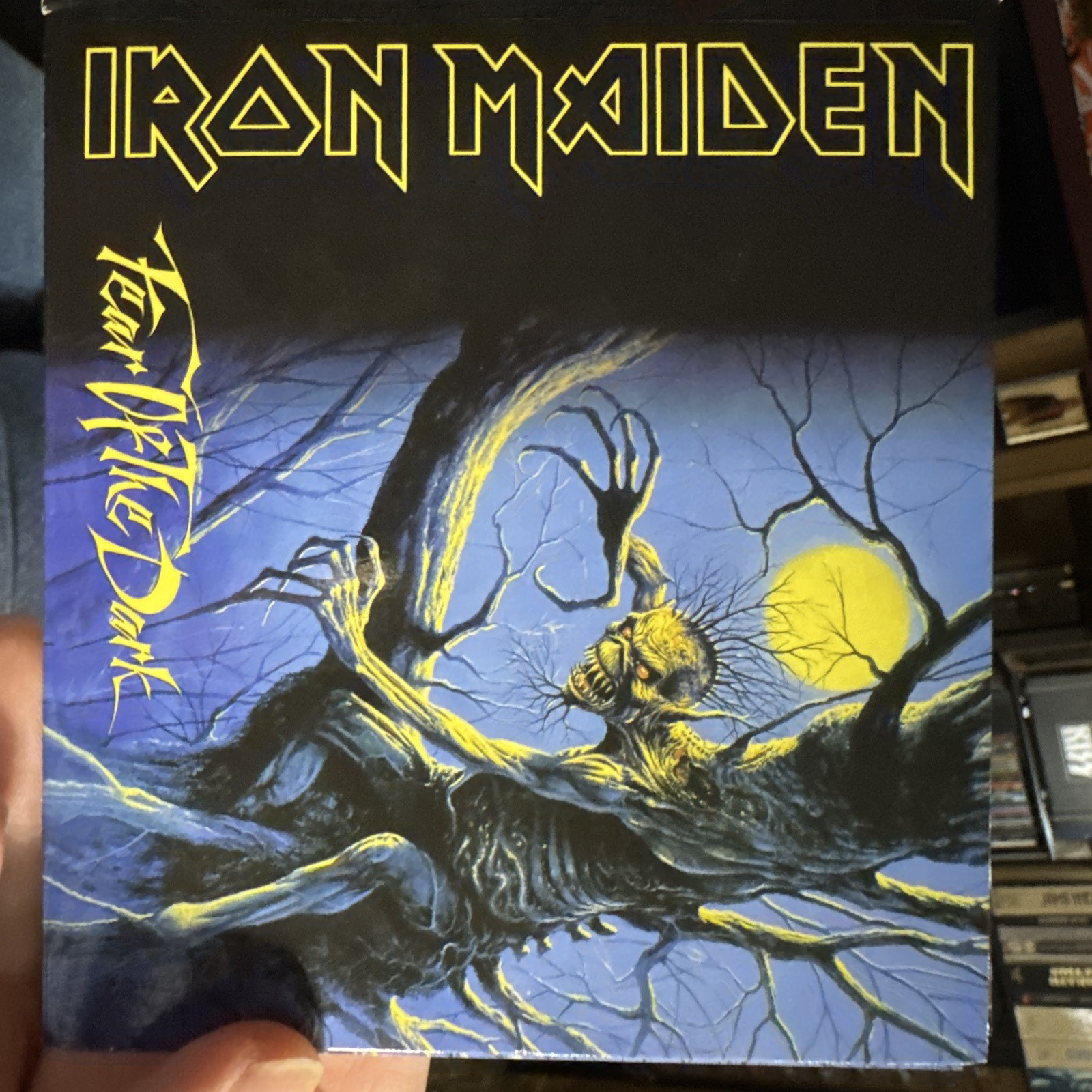 Iron Maiden Fear of the Dark CD Album Rock Parlophone 2015 Cardboard Sleeve
