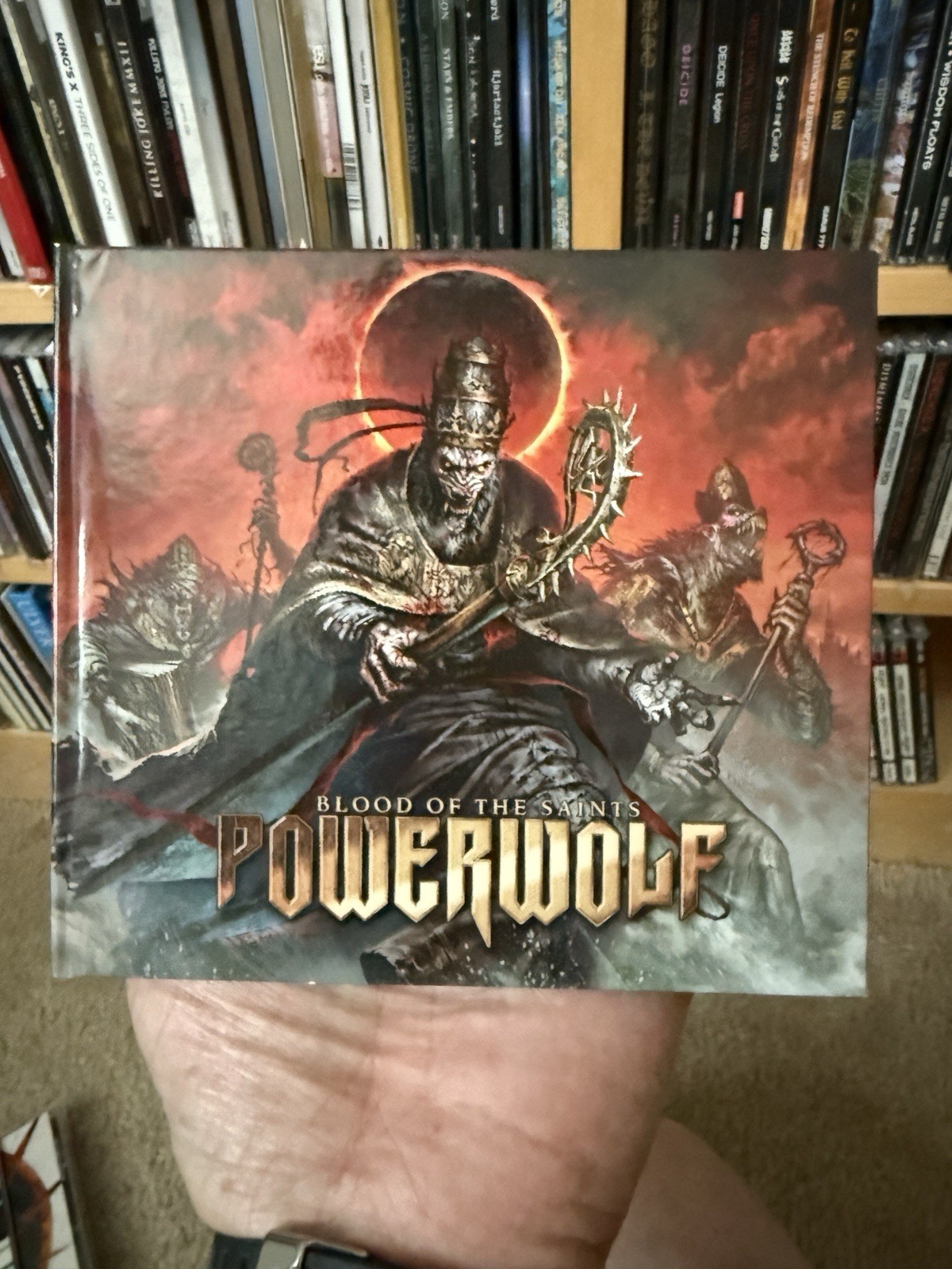 Powerwolf Blood of the Saints 2022 CD, Metal Blade, Deluxe Digibook Edition