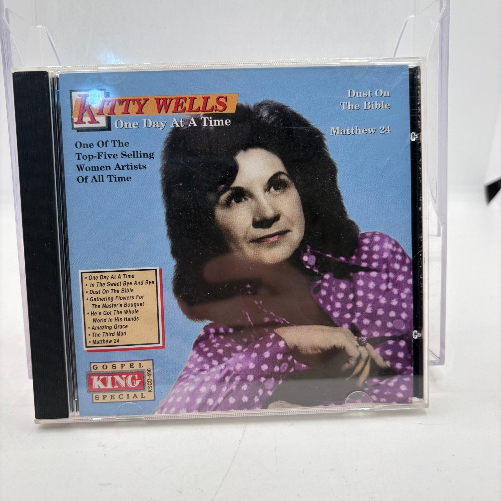 Kitty Wells One Day At A Time CD Gospel King Special KSCD-490 1994 Country Music