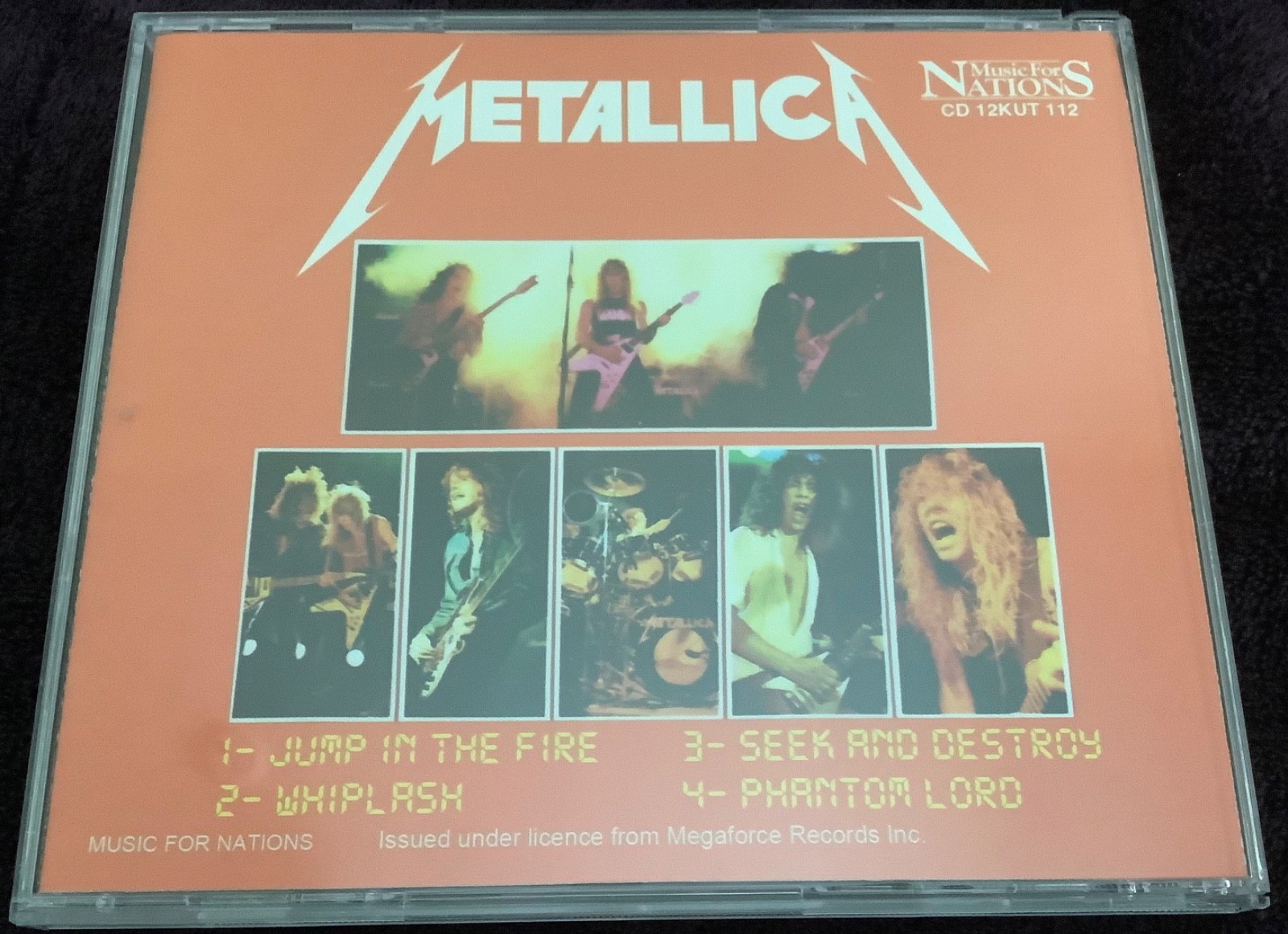 METALLICA JUMP IN THE FIRE CD SHAPED NEW IMPORT RARE BAY AREA THRASH METAL LE