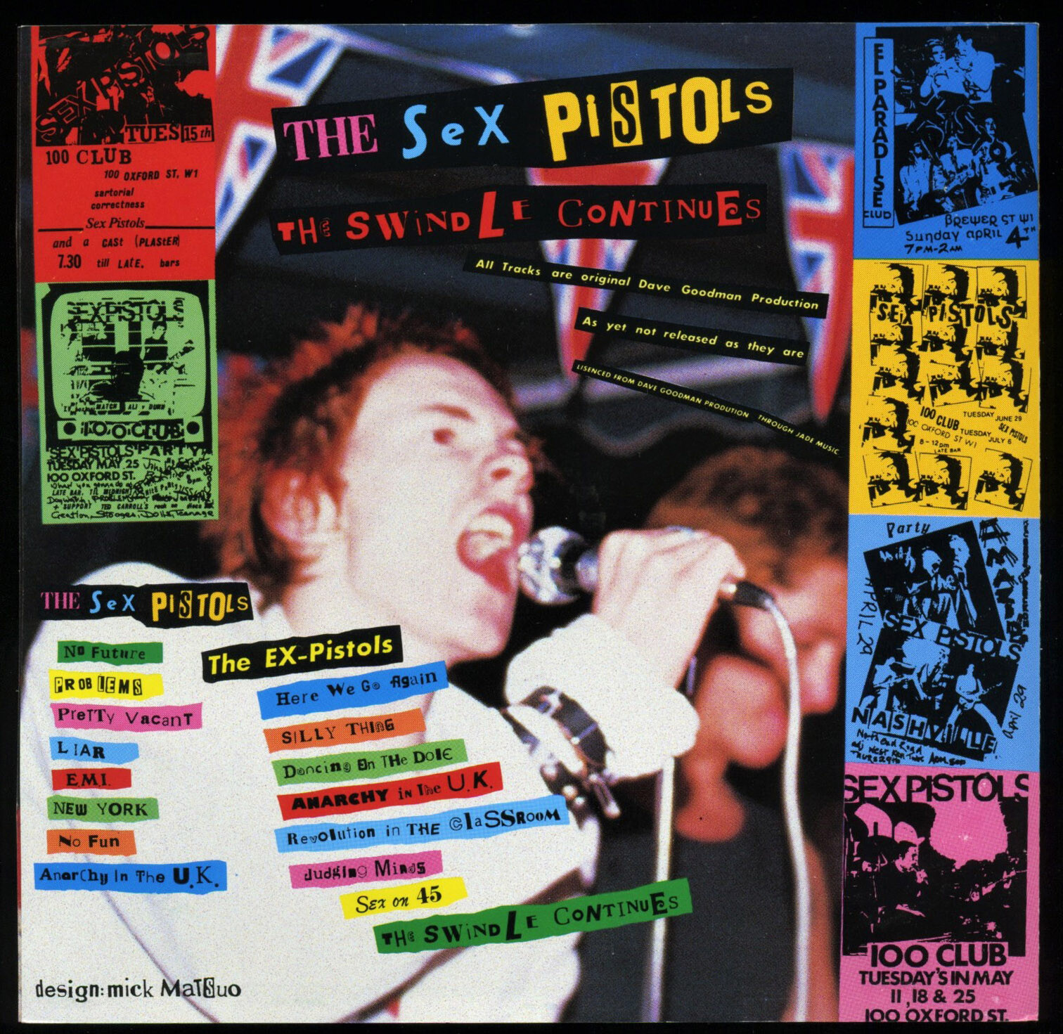 THE SEX PISTOLS / The Ex Pistols The Swindle Continues VAP CD JAPAN MINT NO OBI