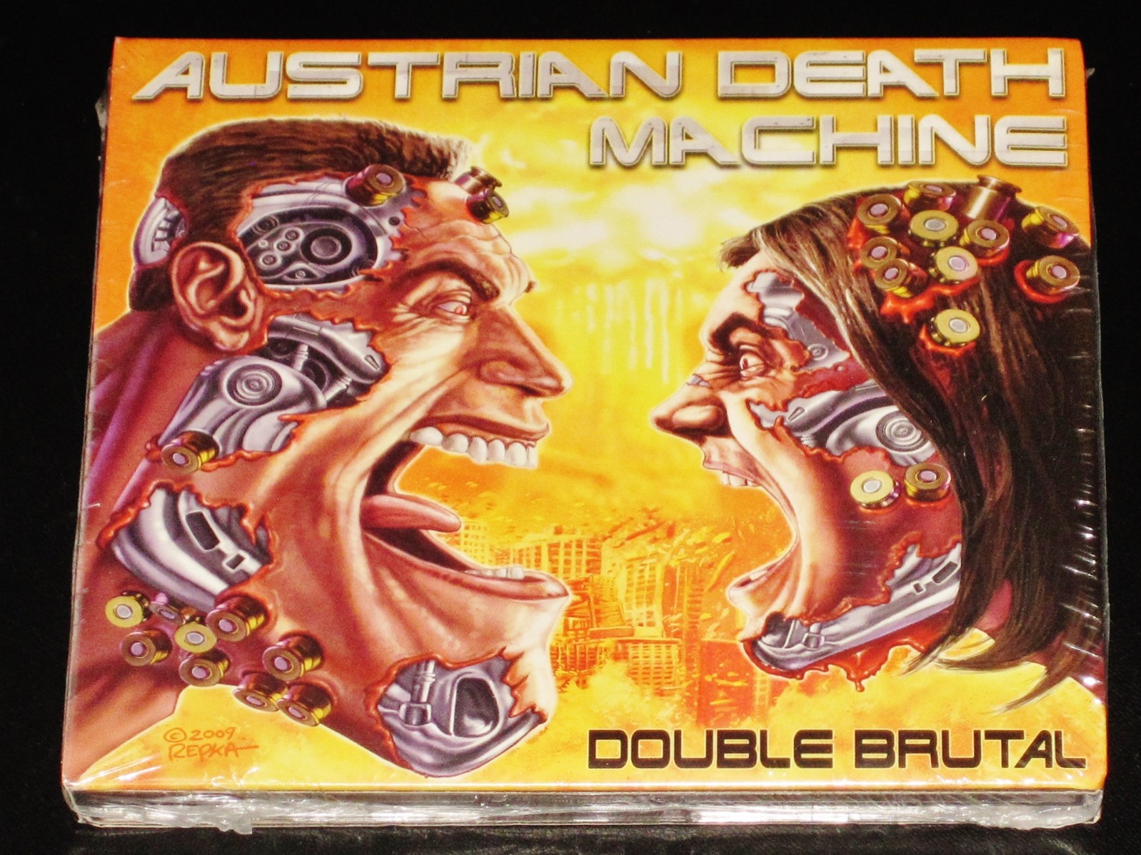 Austrian Death Machine: Double Brutal 2 CD Set 2009 Metal Blade USA Digipak NEW