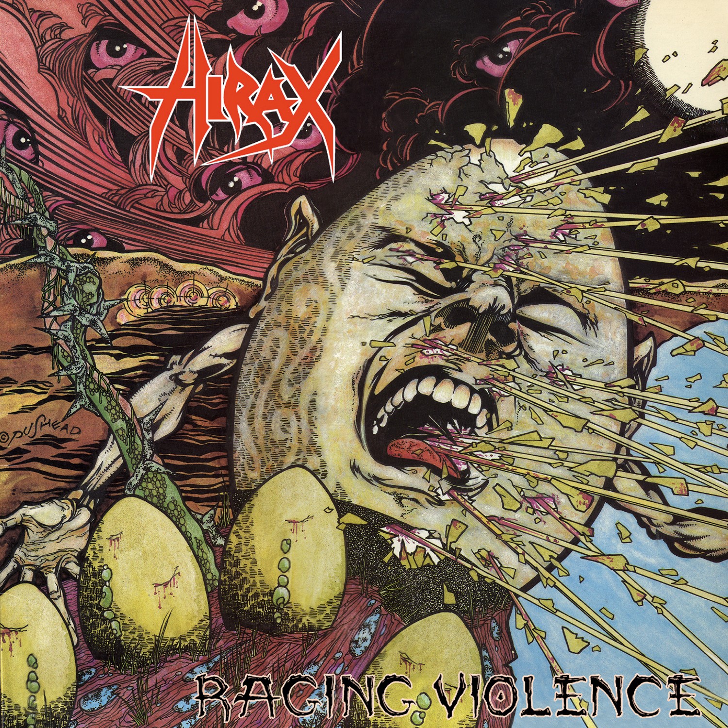 Hirax Raging Violence (CD) Album (UK IMPORT) (PRESALE 07/17/2026)