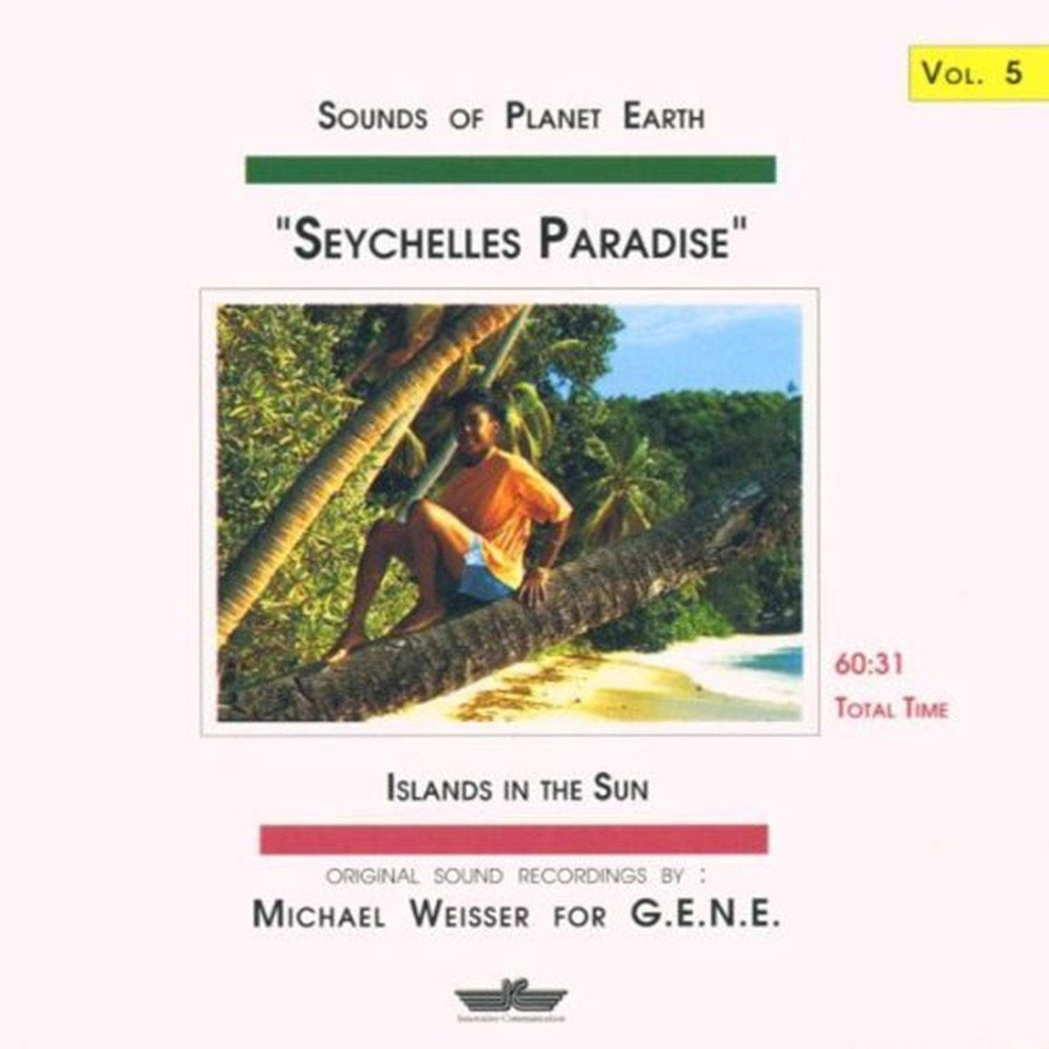 Michael Weisser For G.E.N.E. ‎– Seychelles Paradise CD