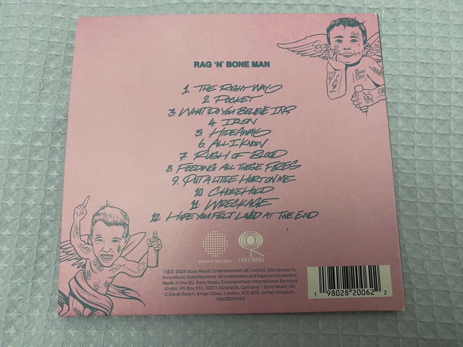 Rag ‘N’ Bone Man Signed – What Do You Believe In? CD (Signed & Personalised) #3