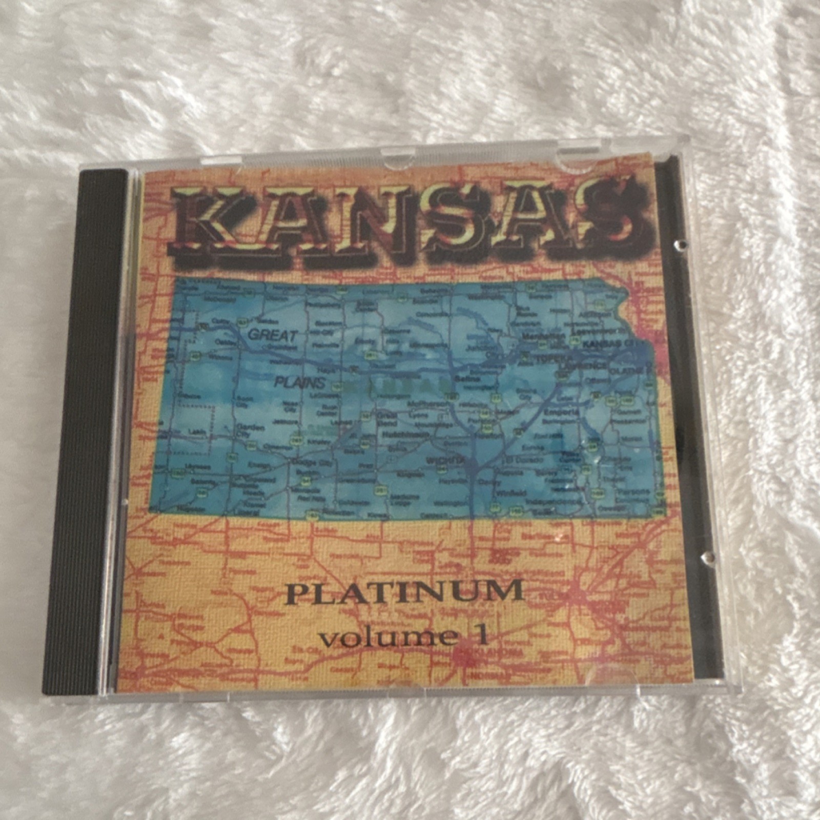 Kansas Platinum Volume 1 CD Album Rock Platinum Jewel Case Standard Clear