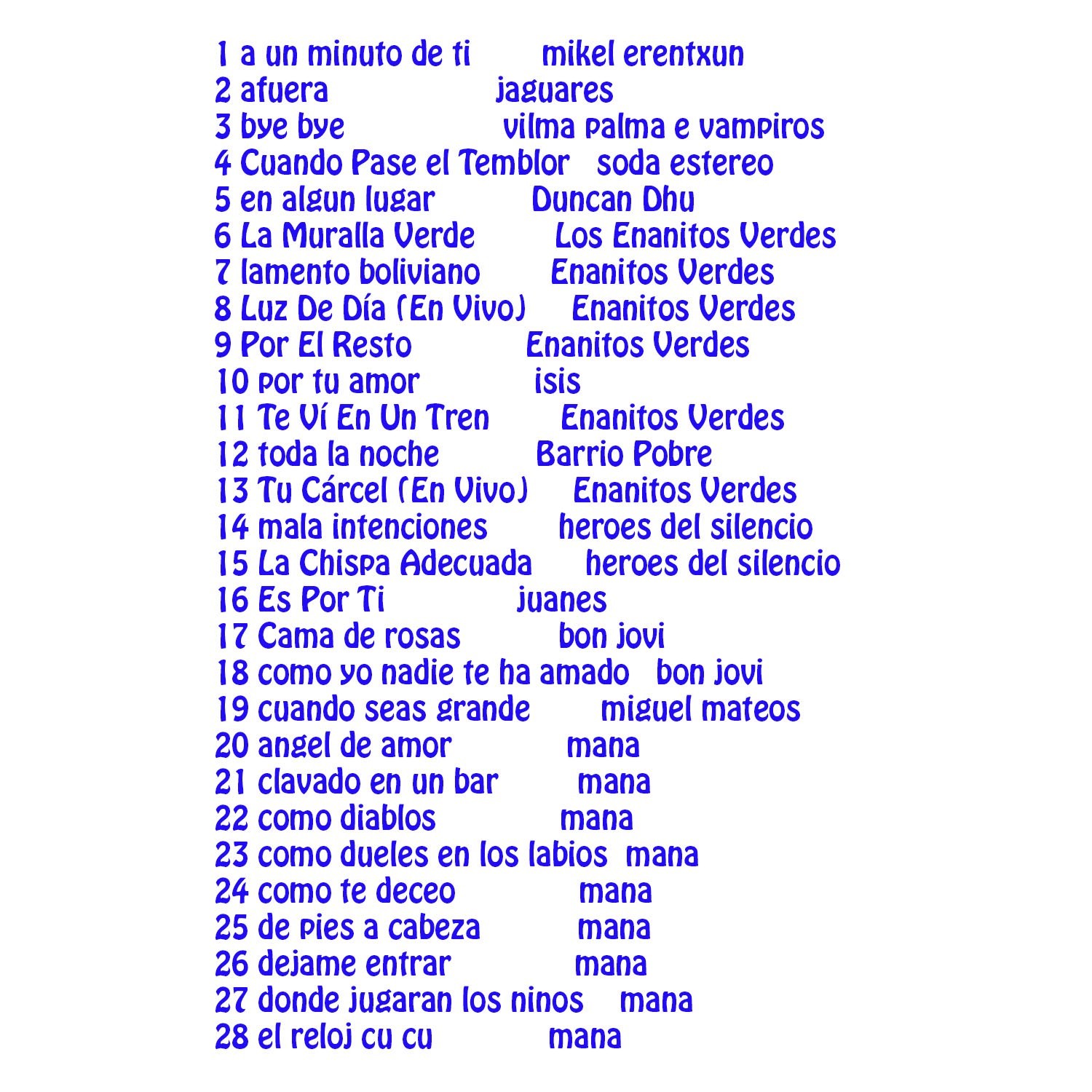 47# ICONOS DEL ROCK mp3 cd con 56 exitos