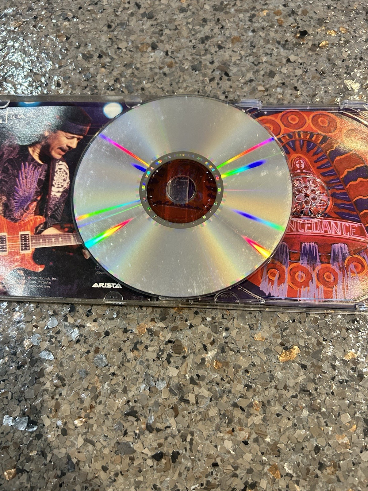 Santana CD Rock Supernatural Arista Jewel Case Standard 1999 7822-19080-2